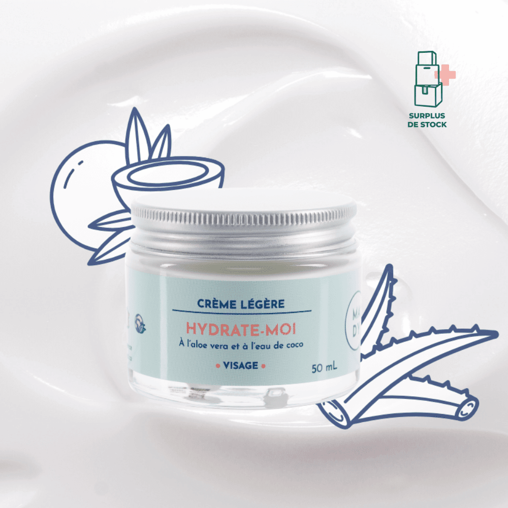 Hydrate-moi - Crème de jour Hydratante soin hydratant MADY & MOI Peau Sèche 50 ml